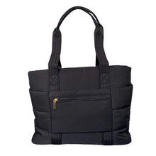 Bebe Chic Margaux Puff Tote (Black)