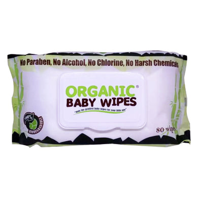 Organic Wipes 80s (with cap)