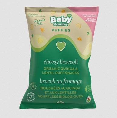 Baby Gourmet Cheesy Broccoli Puffies Puffs