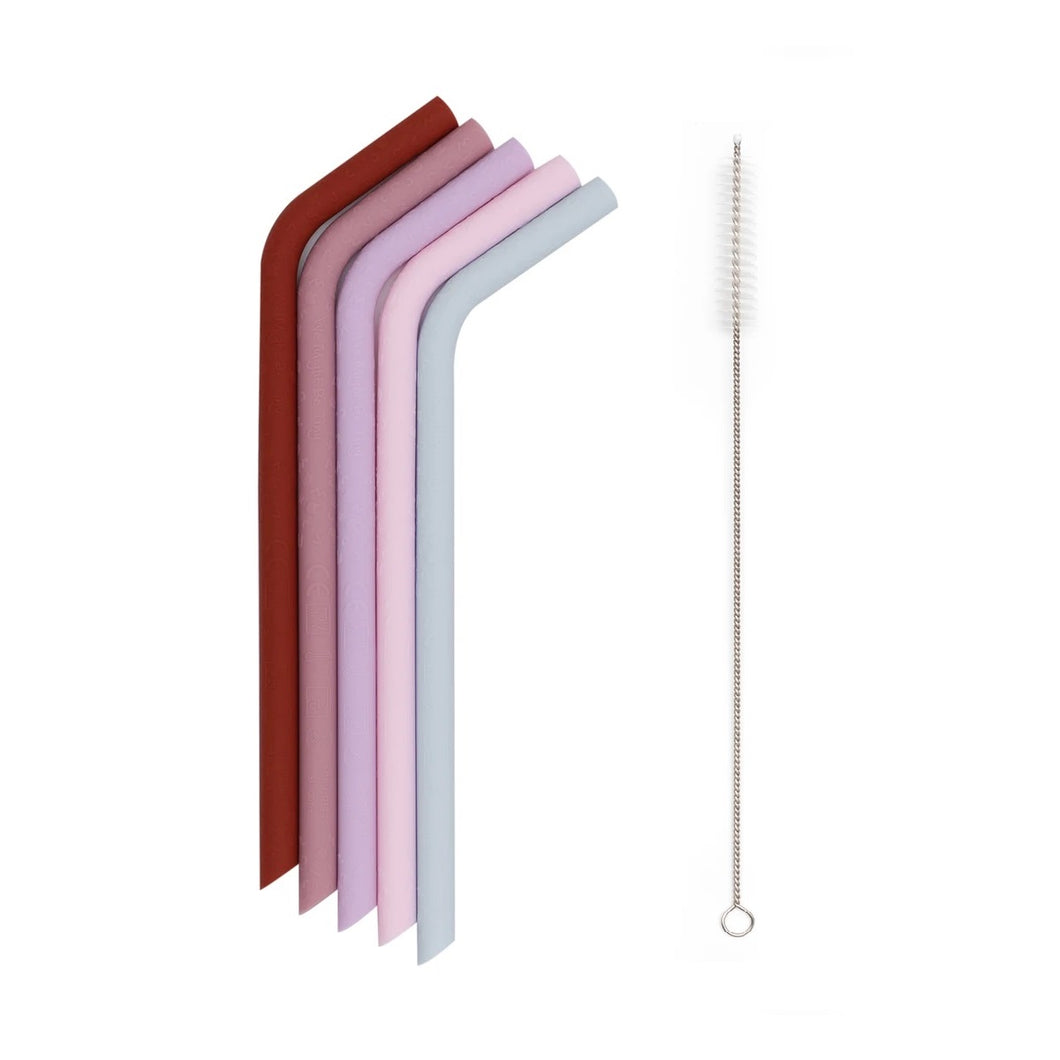 We Might Be Tiny Bendie Straws - Sun and Sky  (Set of 5 plus Cleaning Brush)
