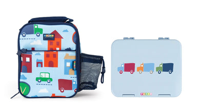 Penny Scallan Bundle of Large Lunch Bag and Large Bento Box - Big City