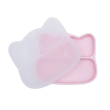 We Might Be Tiny Cat Stickie Plate with Lid