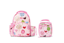Penny Scallan Bundle of Medium Backpack and Lunch Bag - Chirpy Bird