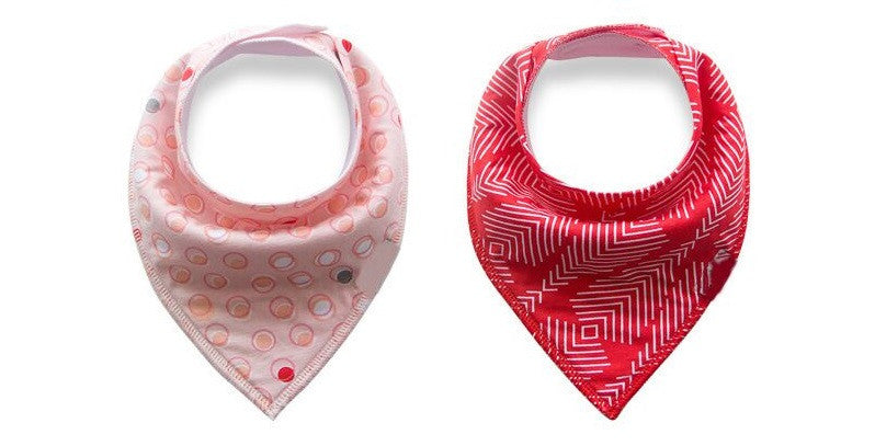 Premium Bandana Bibs - Circles and Arrows