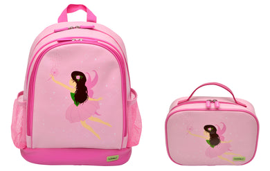 Bobble Art Bundle of Small Backpack and Small Lunch Bag - Fairy