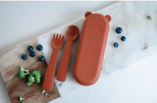 We Might Be Tiny Silicone Feedie Fork & Spoon Set
