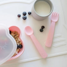 We Might Be Tiny Silicone Feedie Fork & Spoon Set