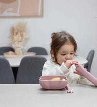 We Might Be Tiny Silicone Feedie Fork & Spoon Set