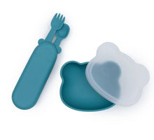 We Might Be Tiny Silicone Feedie Fork & Spoon Set