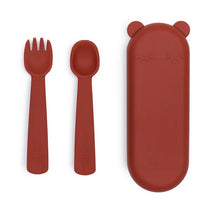 We Might Be Tiny Silicone Feedie Fork & Spoon Set