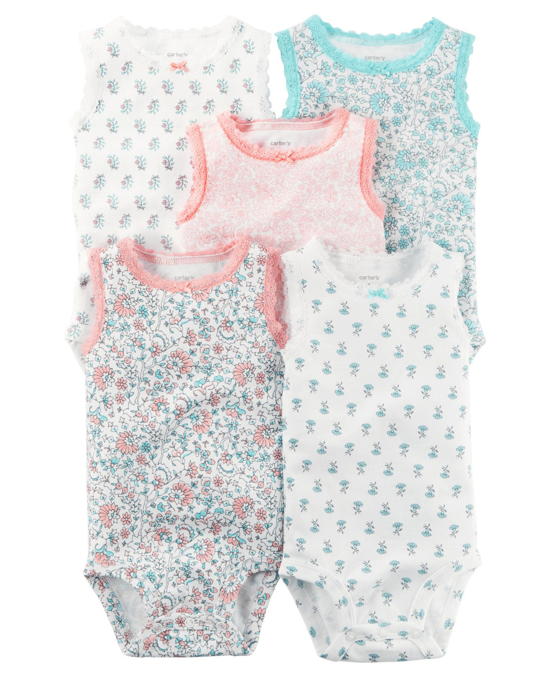 Carter's 'Laced Florals 2' 12M