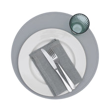 We Might Be Tiny Round Placie Non-Slip Silicone Placemat