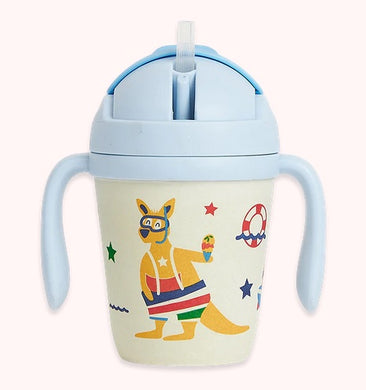 Penny Scallan Bamboo Sippy Cup - Kangaroo Crew