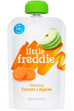 Little Freddie Homely Carrots and Apples