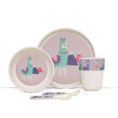Penny Scallan Bamboo Mealtime Set - Loopy Llama