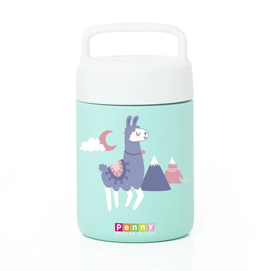 Penny Scallan Thermal Flask Food Jar - Loopy Llama