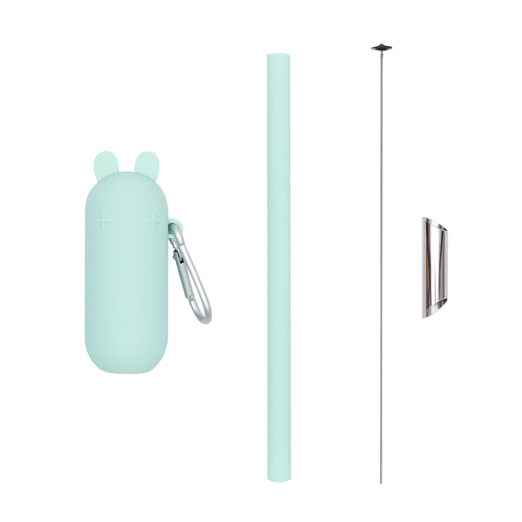 We Might Be Tiny Keepie & Bubble Tea Straw Set