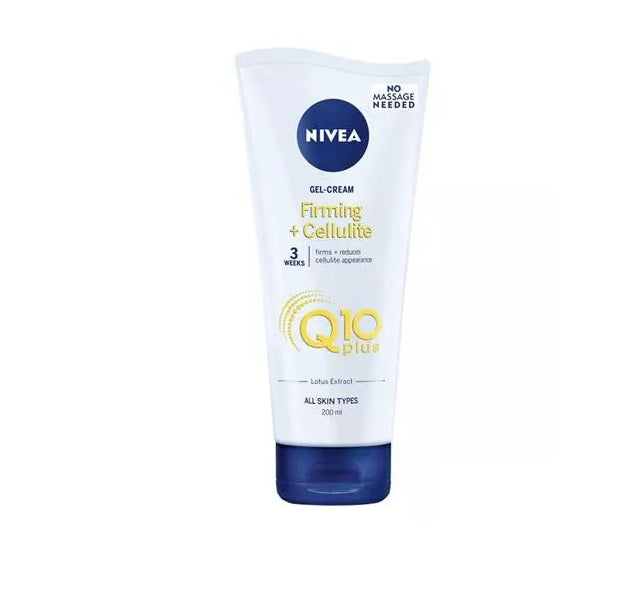 nivea firming cellulite gel plus q10 l carnitine Body Skin Gel-Cream Q10+ 6.7 oz – Chubby Cheeks Baby Relumins Advanced Patented Tri-Form Dosage:1000 mg, Citrus - 16 fl. oz. it supports the skins medicated cream