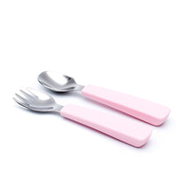 We Might Be Tiny Toddler Feedie Spoon and Fork Set