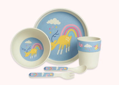 Penny Scallan Bamboo Mealtime Set - Rainbow Days