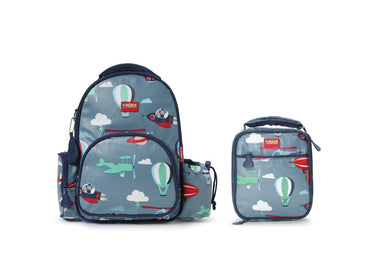 Penny Scallan Bundle of Medium Backpack and Lunch Bag - Space Monkey