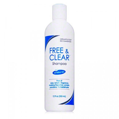 Free and Clear Shampoo 12 fl oz.