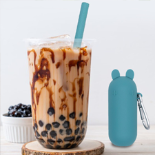 We Might Be Tiny Keepie & Bubble Tea Straw Set