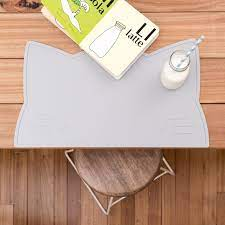 We Might Be Tiny Cat Silicone Placemat (various colors)