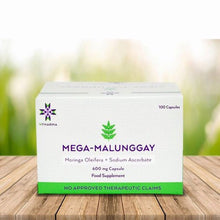 Mega Malunggay 600mg capsule Moringa Olifera + Sodium Ascorbate