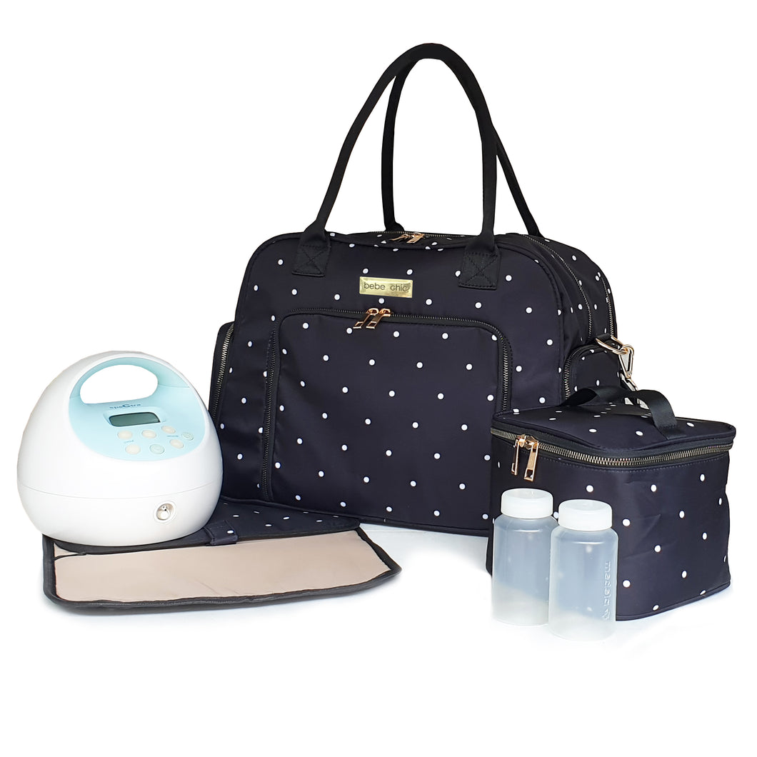 Bebe Chic Stardust Deluxe Breast Pump Bag