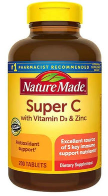 Nature Made Super C Immune Complex  200 Tablets