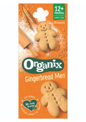 Organix Gingerbread Men Biscuits 135g / 15 Biscuits
