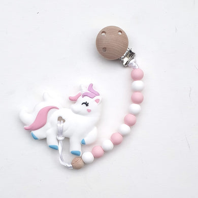 POPSICLE Unicorn with Pacifier Clip