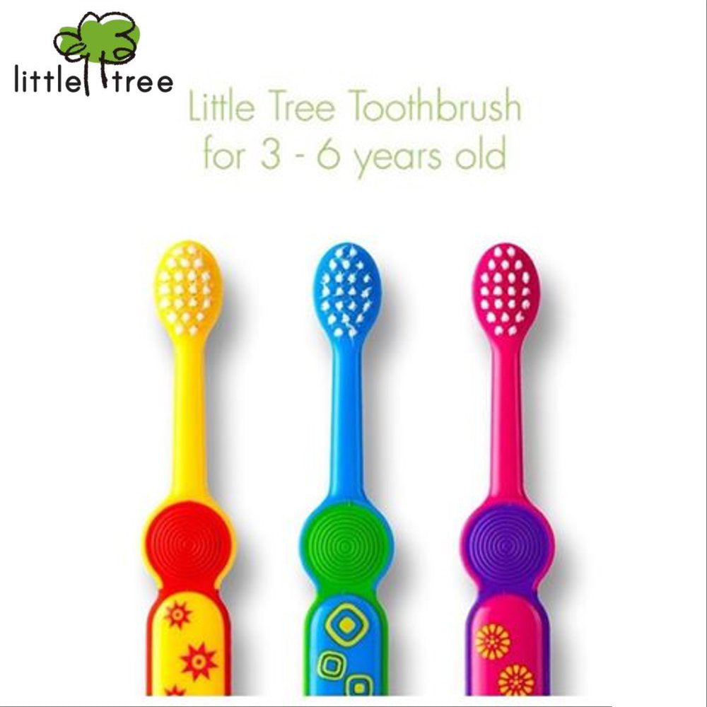 Little Tree Toothbrush (3 to 6 years old)
