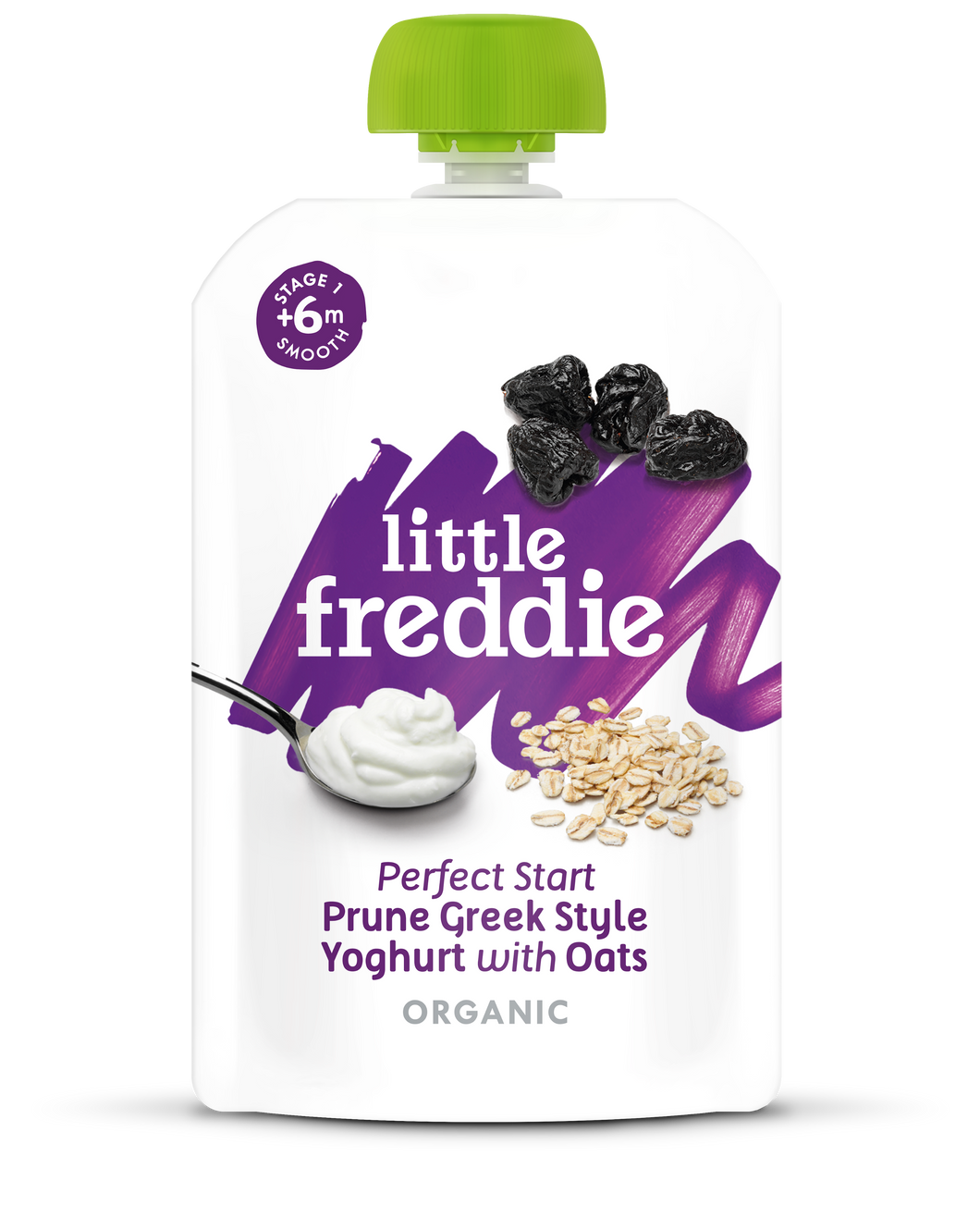 Little Freddie Perfect Start Prune Greek Style Yoghurt with Oats