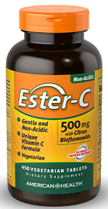 American Health Ester C 500 mg 450 vegetarian tablets