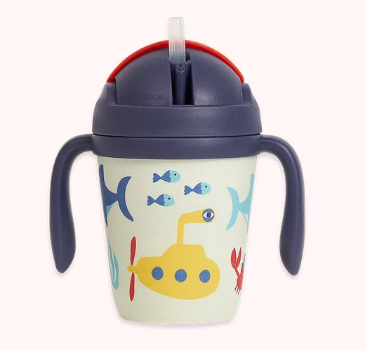Penny Scallan Bamboo Sippy Cup - Anchors Away