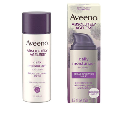 Aveeno Absolutely Ageless Daily Moisturizer With Sunscreen Broad Spectrum SPF 30, 1.7 Fl. Oz