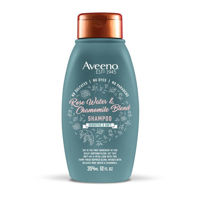 Aveeno Rosewater and Chamomile Blend Shampoo 12 fl. oz.