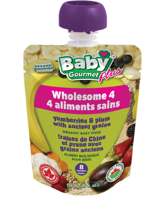 Baby Gourmet Plus Yumberries and Plum with Ancient Grains