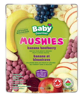 Baby Gourmet Banana Beetberry Mushies