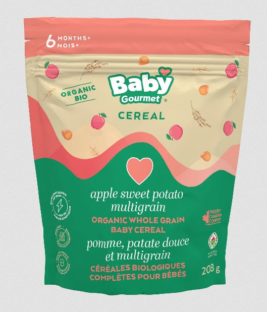 Baby Gourmet Organic Apple Sweet Potato Multigrain Cereal