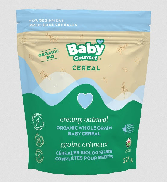 Baby Gourmet Organic Creamy Oatmeal Cereal