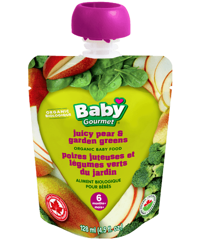 Baby Gourmet Juicy Pear and Garden Greens