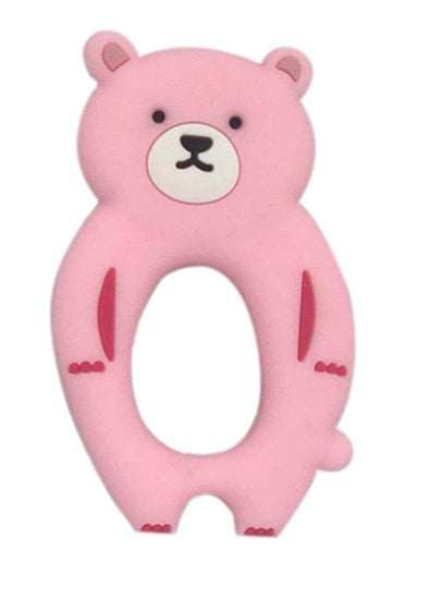 Popsicle Pink Bear Teether