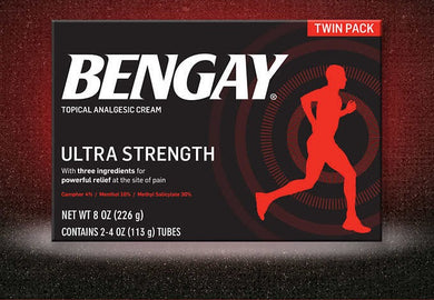 Bengay Ultra Strength Pain Relieving Cream  4 oz (2 tubes)