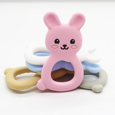 Popsicle Pink Bunny Teether