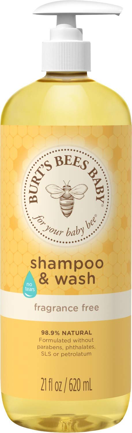 Burt's Bees Baby Bee Shampoo and Body Wash - Fragrance Free - 21 oz