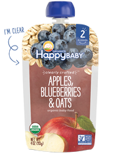 Happy Baby Clearly Crafted Apples, Blueberries and Oats