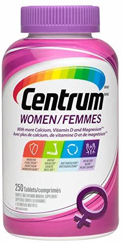 Centrum For Women - 250 Tablets